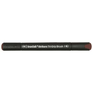 Ironlak Strikers Tri-Grip Brush Marker Chestnut Brown