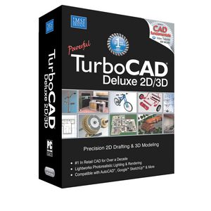 TurboCAD Deluxe 2017 1 PC Box