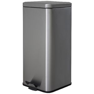 J.Burrows Stainless Steel Pedal Bin 30L