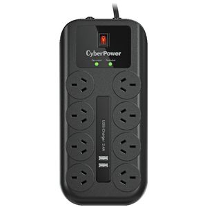 Cyberpower 8 Port Surge Suppressor Powerboard