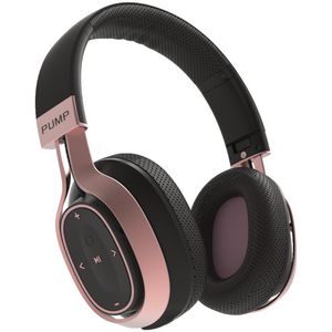BlueAnt Pump Zone Wireless Headphones Black Rose Gold