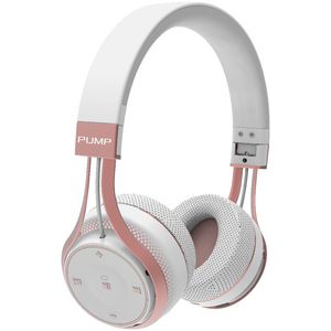 BlueAnt Pump Soul Wireless Headphones White Rose Gold