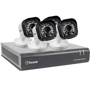 Swann 720p 4 Channel Digital Video Recorders 4 Pack