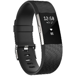 Fitbit Charge 2 Activity Tracker Black Small