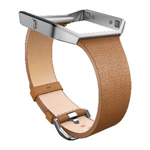 Fitbit Blaze Tapered Leather Band Small Camel