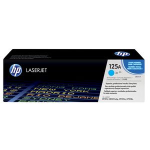 HP 125A LaserJet Toner Cartridge Cyan CB541A