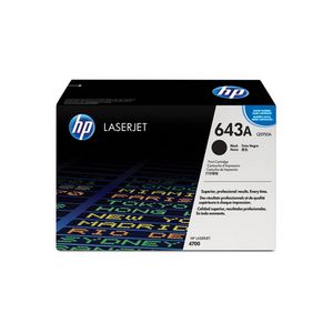 HP 643A LaserJet Toner Cartridge Black Q5950A