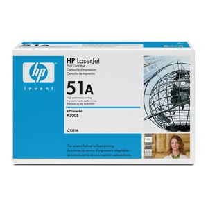 HP 51A LaserJet Toner Cartridge Black Q7551A