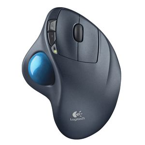 Logitech Wireless Trackball Mouse Black M570