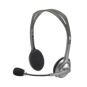 Logitech On-ear Headset Silver H110
