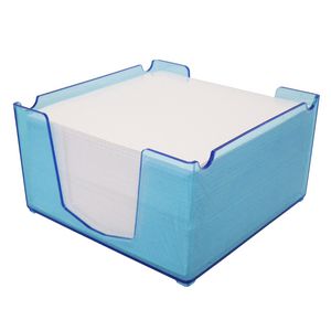 Italplast Memo Cube with Paper Neon Blue