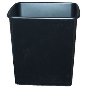 Italplast Fire Retardant Waste Bin 15L Black
