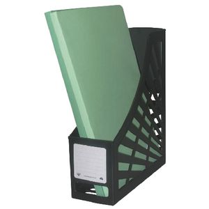 Italplast Green-R Magazine Stand Black