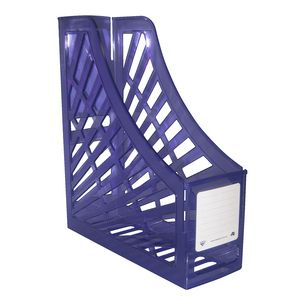 Italplast Magazine File Tinted Purple