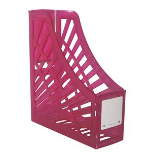 Italplast Magazine File Tinted Pink