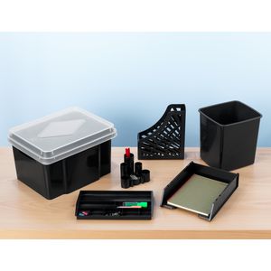 Italplast Green-R A4 Document Tray Black