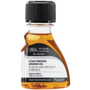 Winsor & Newton Cold Pressed Linseed Oil 75mL