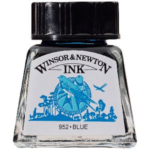 Winsor & Newton Drawing Ink 14mL Blue 952