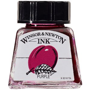 Winsor & Newton Drawing Ink 14mL Purple 964