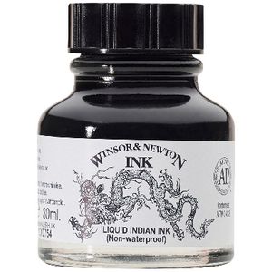 Winsor & Newton Indian Ink 30mL Black