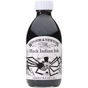 Winsor & Newton Indian Ink 250mL Black 951