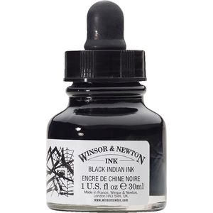 Winsor & Newton Indian Ink 30mL Black 951