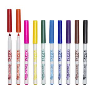 Texta Smarttip Markers Assorted Colours 10 Pack