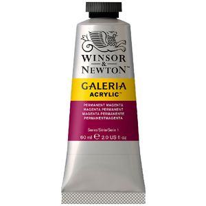 Winsor & Newton Galeria Acrylic Permanent Magenta 60mL