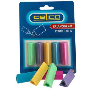 Celco Triangular Pencil Grips 5 Pack