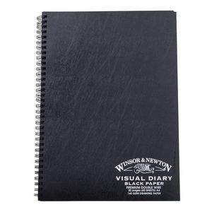 Winsor & Newton Black Paper A4 Visual Diary