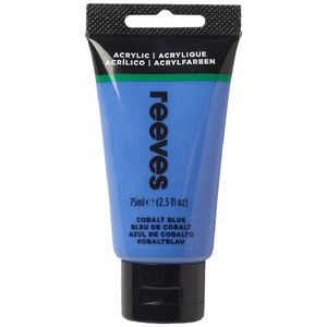 Reeves Artist Acrylic Paint 75mL Cobalt Blue