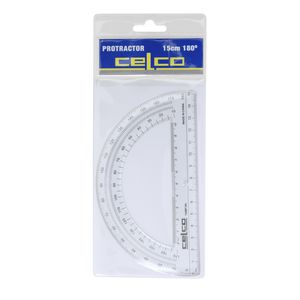 Celco Protractor 15cm 180 Degrees