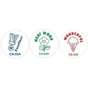 Deskmate Pre-Inked Merit Stamps Praise 3 Pack