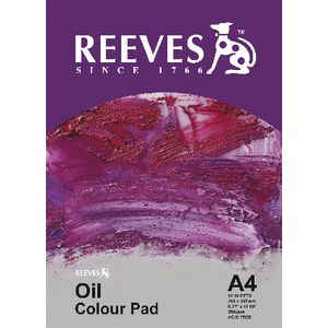 Reeves A4 Oil Painting Pad 12 Sheet