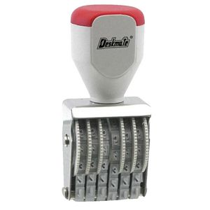 Deskmate Rubber Number Stamp