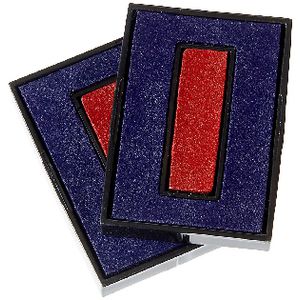 Deskmate Self Inking Dater Replacement Ink Pad 2 Pack