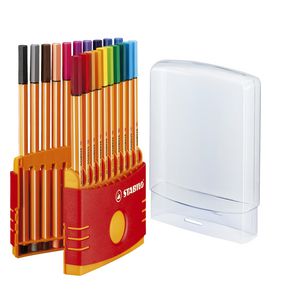 Stabilo Point 88 0.4mm Fineliner Assorted 20 Pack