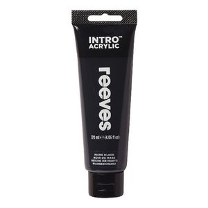 Reeves Acrylic Paint 100mL Mars Black