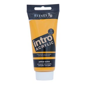 Reeves Acrylic Paint 100mL Yellow Ochre