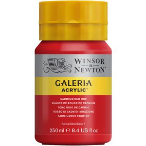 Winsor & Newton Galeria Acrylic Paint 250mL Cadmium Red Hue