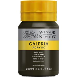 Winsor & Newton Galeria Acrylic Paint 250mL Mars Black