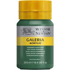 Winsor & Newton Galeria Acrylic Paint 250mL Green Deep