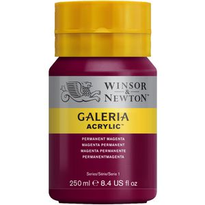 Winsor & Newton Galeria Acrylic Paint 250mL Permanent Magenta
