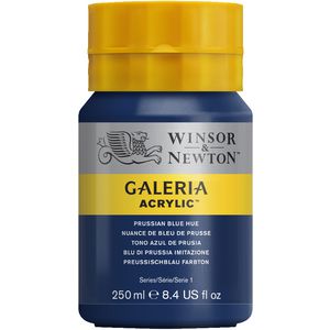 Winsor & Newton Galeria Acrylic Paint 250mL Prussian Blue Hue