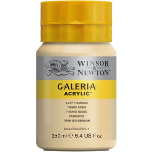Winsor & Newton Galeria Acrylic Paint 250mL Buff Titanium