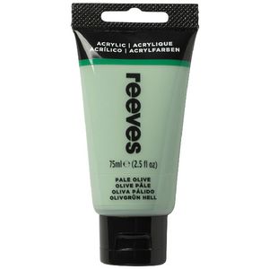 Reeves Artist Acrylic Paint 75mL Pale Olive