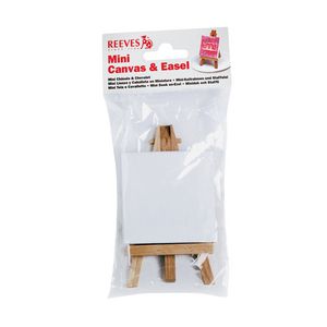 Reeves Miniature Easel and Canvas