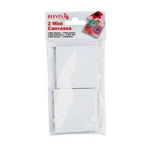 Reeves Mini Canvas White 2 Pack