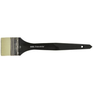 Liquitex Freestyle Broad Flat Paint Brush Long 3"
