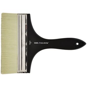 Liquitex Freestyle Broad Flat Paint Brush Short 8"